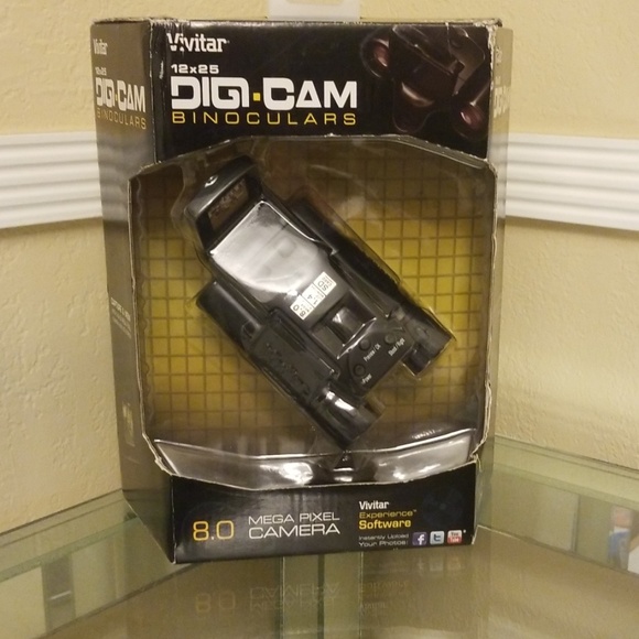 Vivitar 12x25 DIGI-CAM BINOCULARS - Picture 1 of 1